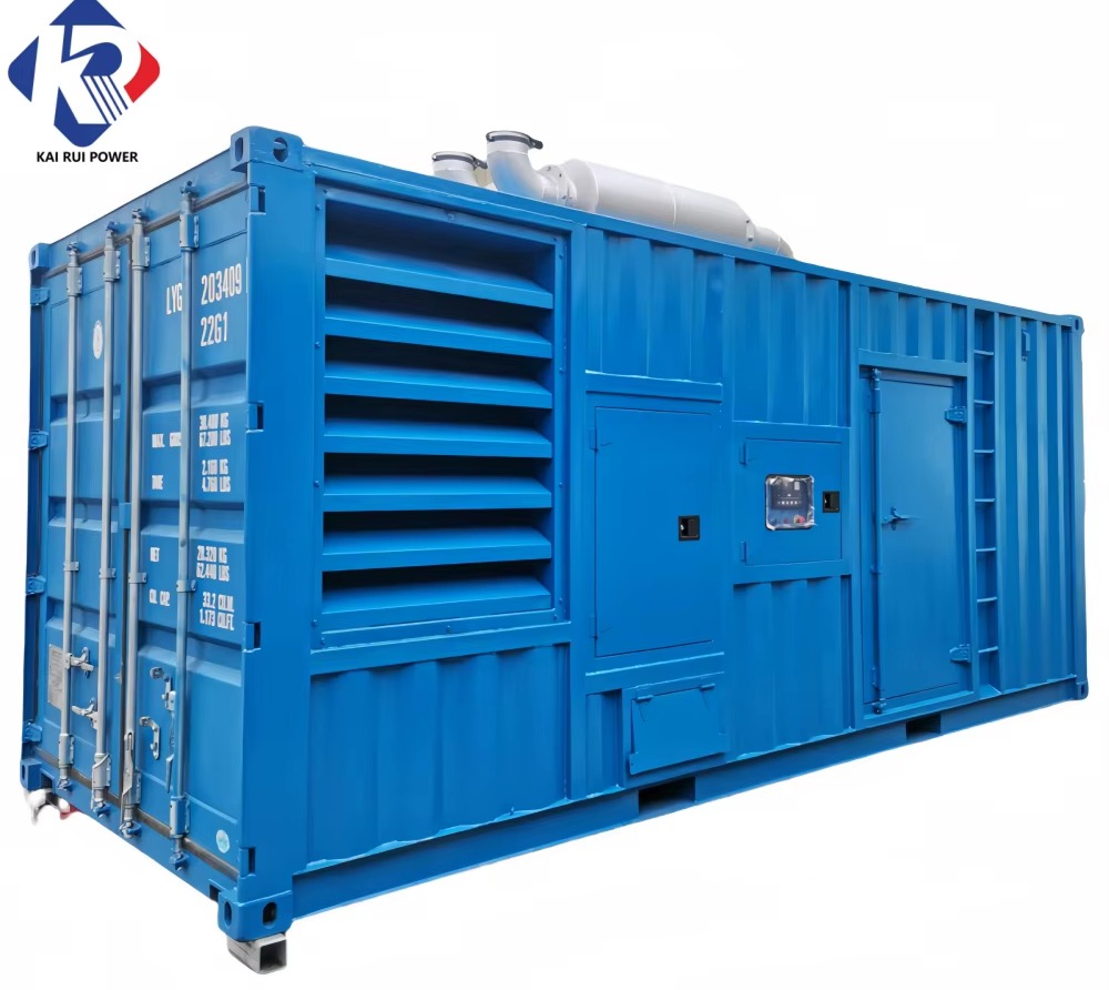 Hot Selling 600KW 800KW 1200KW Water Cooling Silent Diesel Generator genset diesel generator manufacture