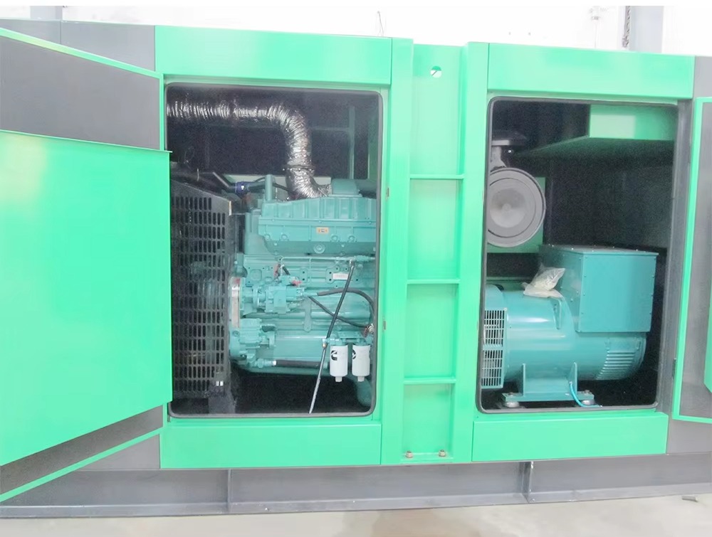 Kairui 800kva 640kw Power Dynamo Diesel Generator Set Soundproof Emergency Silent Type Diesel Generator Set for Power Solution factory