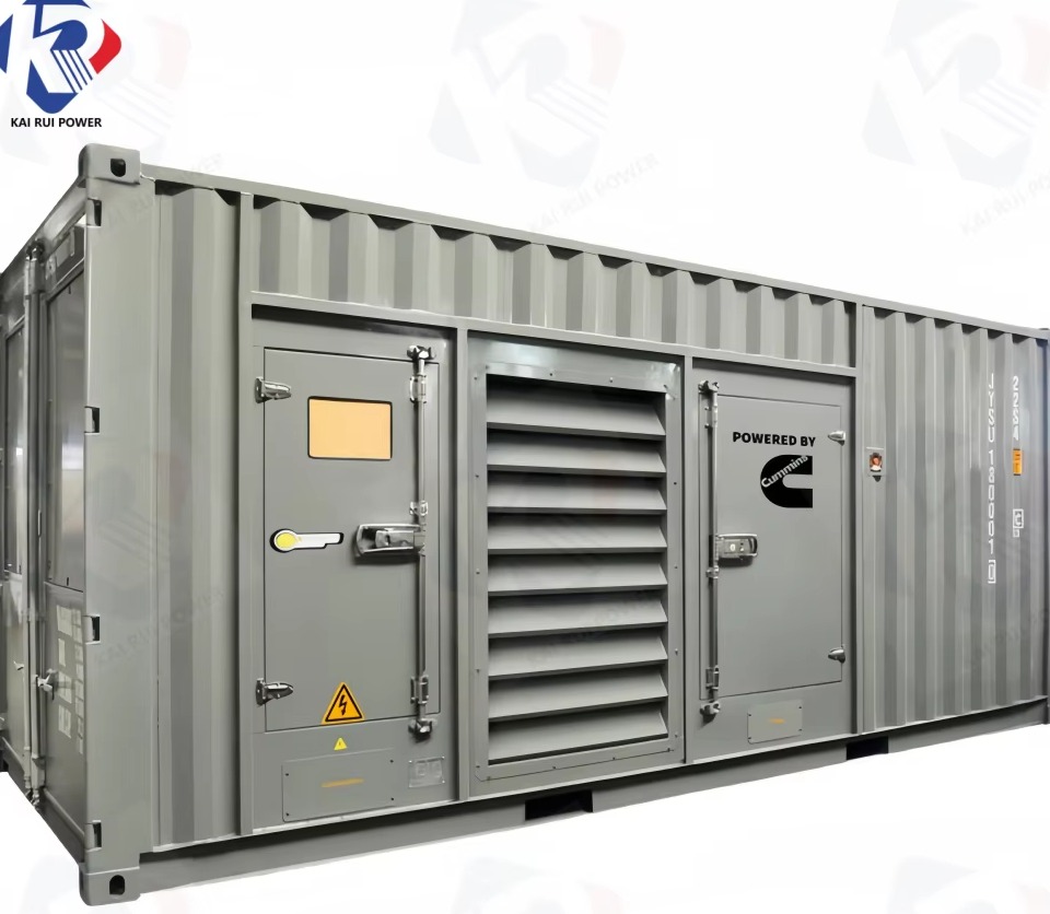 KR hot selling 1000KW 1250KVA genset diesel generator for container diesel power generator supplier