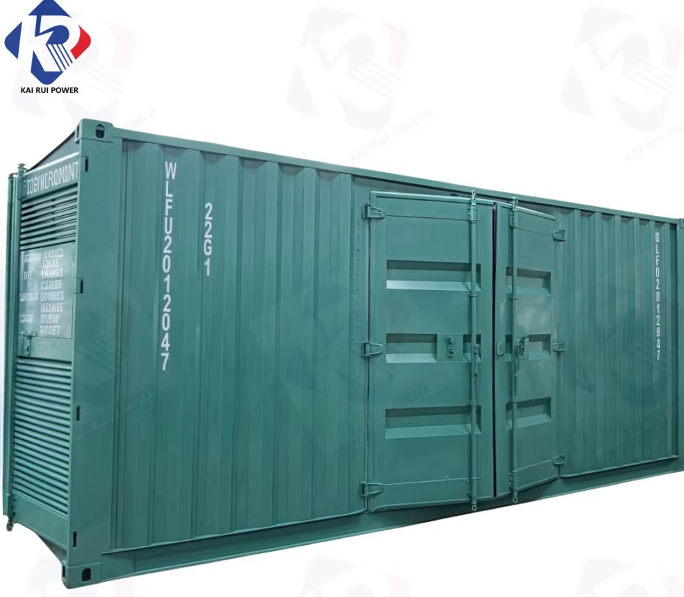 KR hot selling 1000KW 1250KVA genset diesel generator for container diesel power generator factory