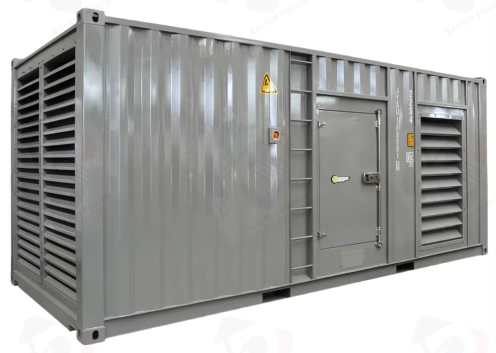 KR hot selling 728KW 910KVA generator silencer box power plants diesel generator set supplier