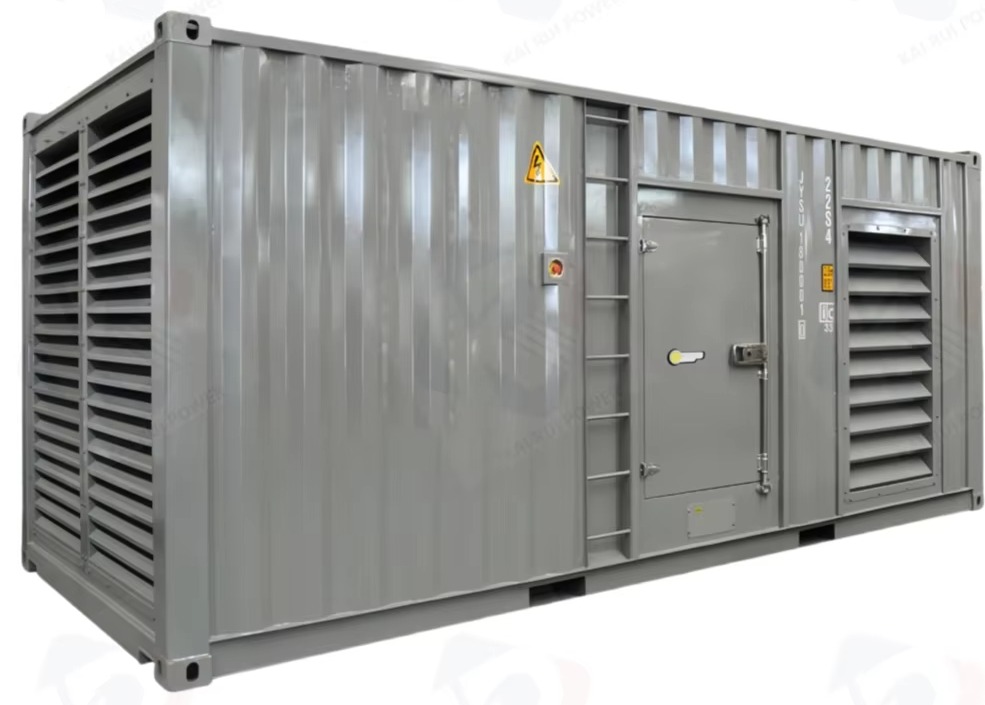 KR hot selling 880KW 1100KVA generator diesel engine diesel low noise generator manufacture