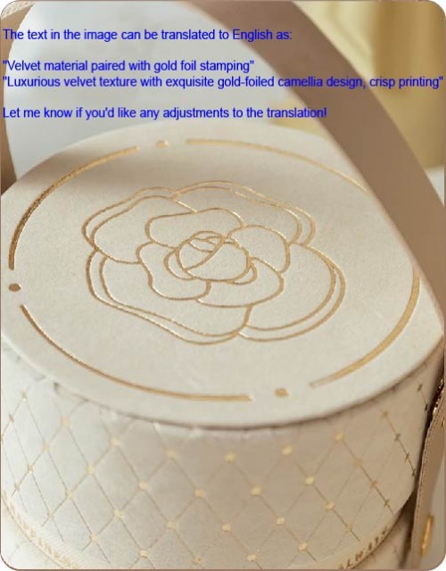 Luxury Recycled Paper Tube Packaging Custom Flat Top & Bottom Gift Box with Handle