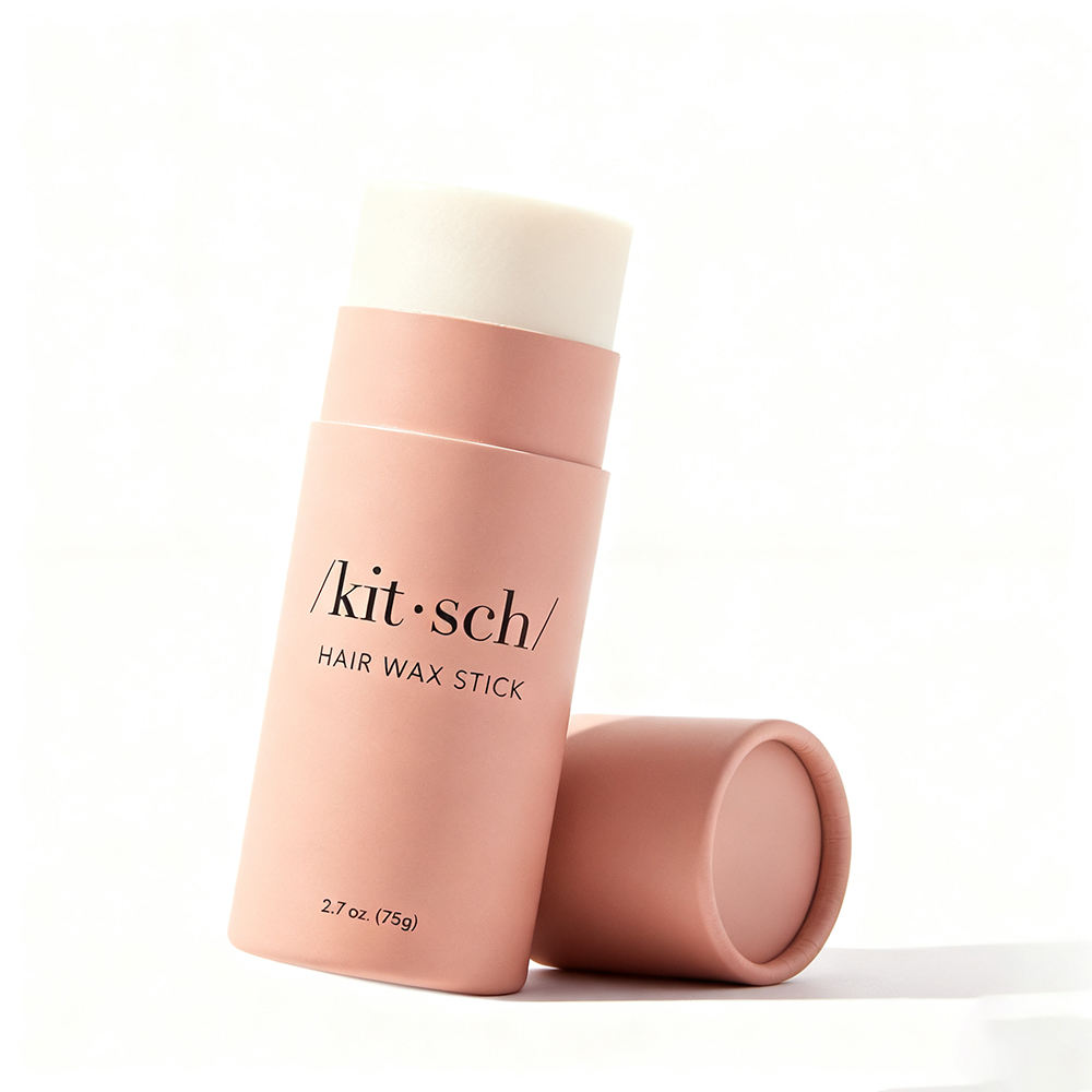 Biodegradable Cardboard Push Up Container Cosmetic Packaging With Printing for Deodorant Stick