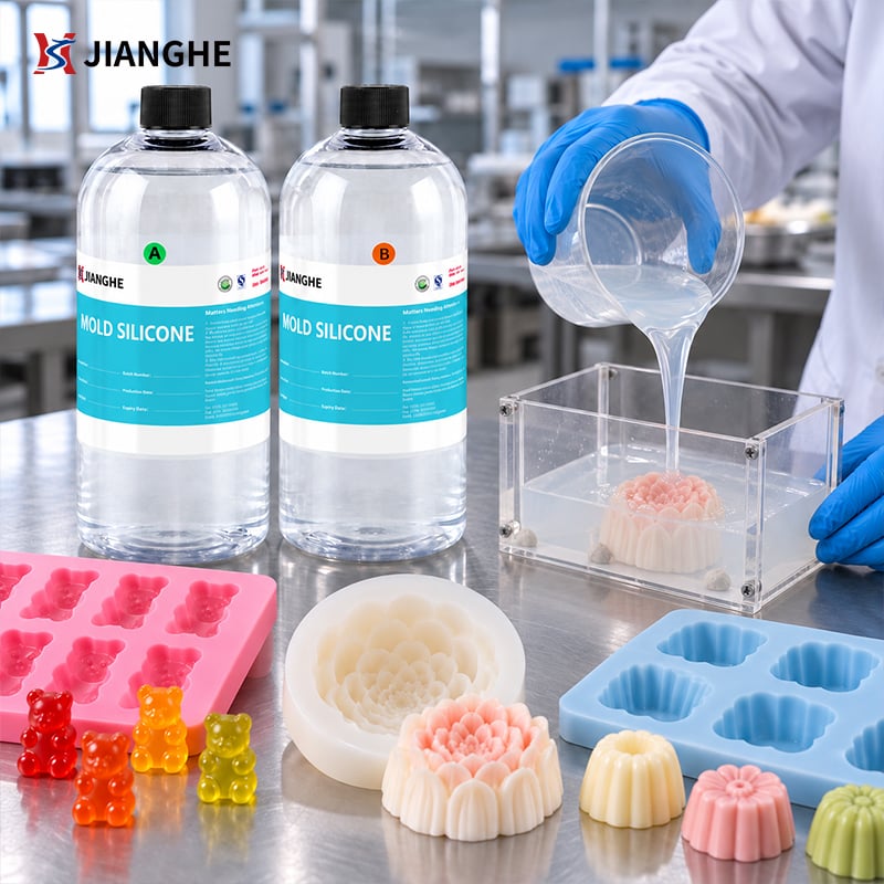 Platinum Cure Silicone Rubber for Food Mold Making