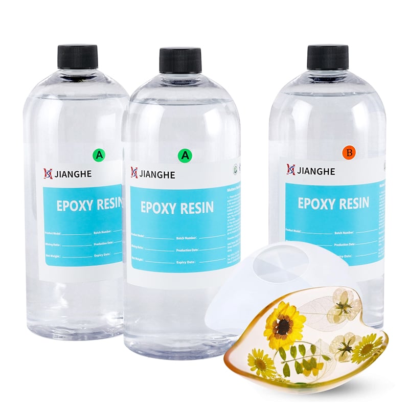 2:1 Nhựa epoxy rõ ràng và chất làm cứng có mùi thấp