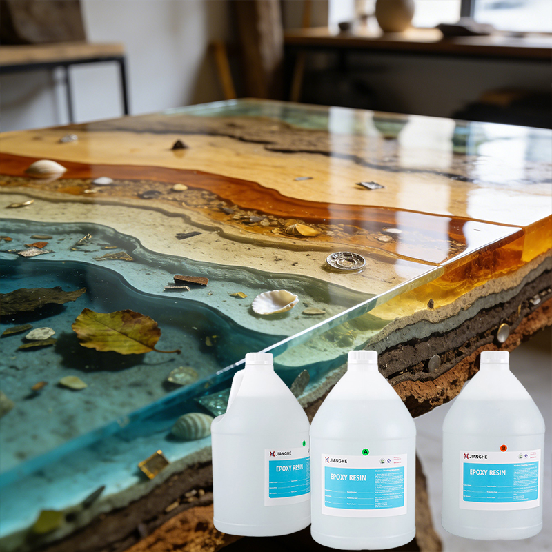 How Does River Table Epoxy Achieve High Transparency and Visual Clarity?