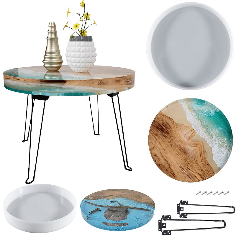 Khuôn Silicone Tự Làm cho Bàn Sông