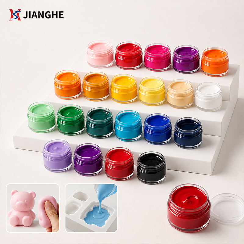 High-Concentration Silicone Color Paste for Silicone Coloring