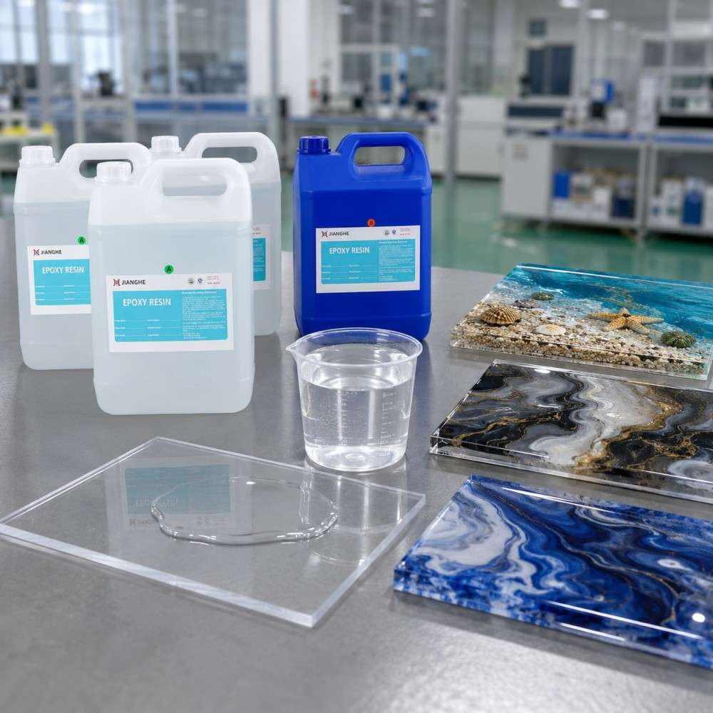 Decorative Clear Flooring Epoxy