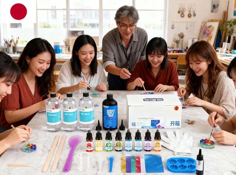 Bộ nhựa DIY của phòng nghệ thuật (Tokyo, Nhật Bản)