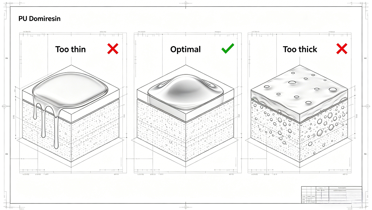 Mastering the Perfect Dome: A Technical Guide to Polyurethane Resin for Logos, Labels, and Glassware