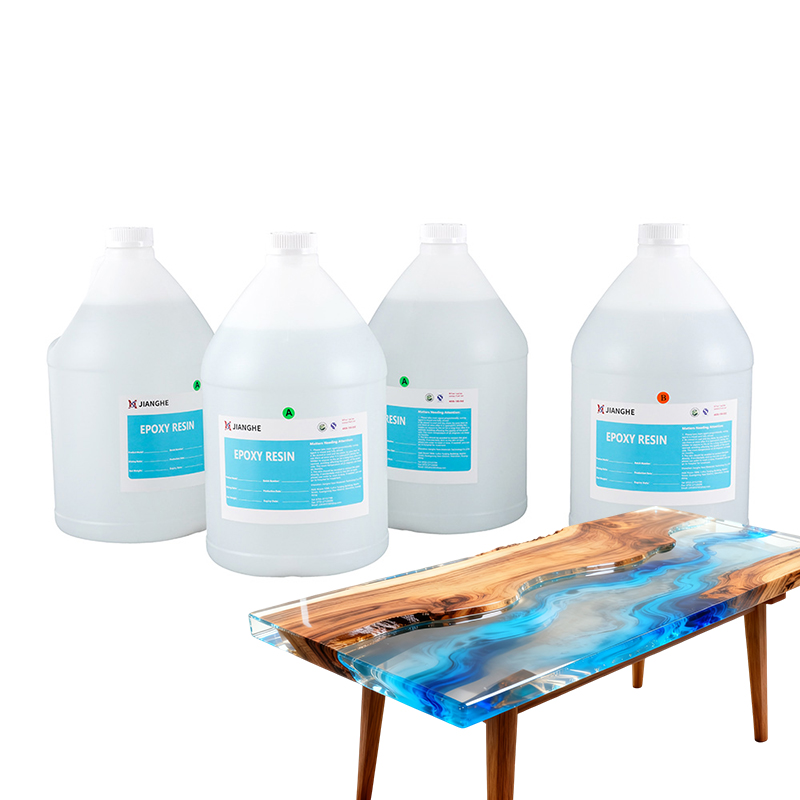 nhựa Epoxy Đổ Dày Tỷ Lệ 3:1 Cho Bàn Sông (Mẫu: 318AB-7T)