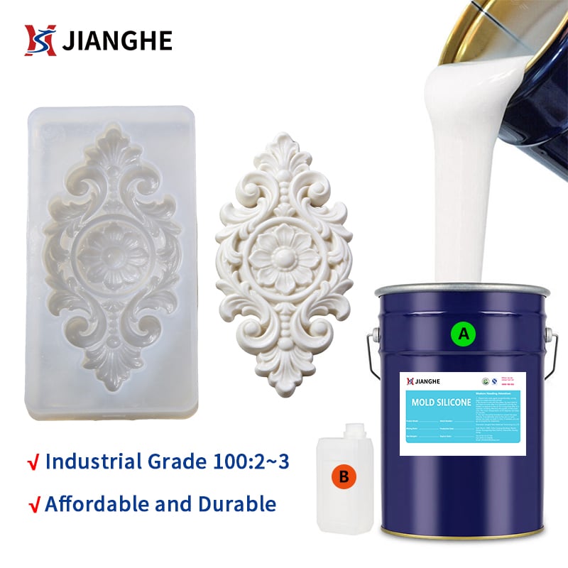 Tin Cured Silicone for GRC Decorations and Architectural Mold