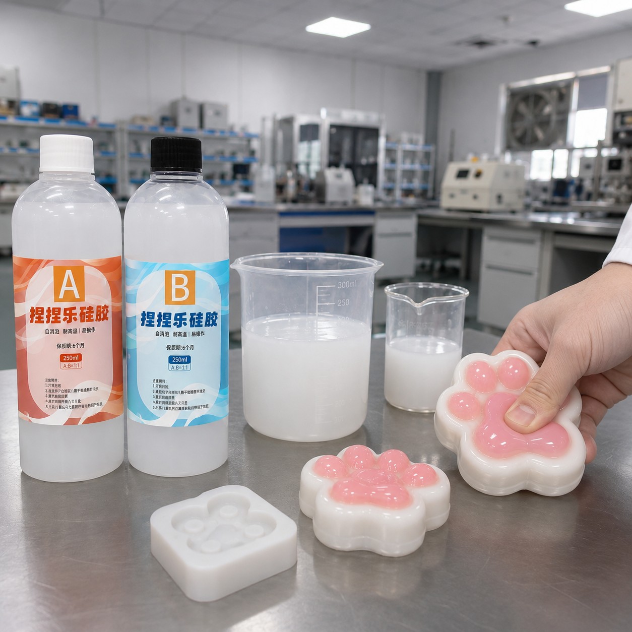 Squishy Silicone Material