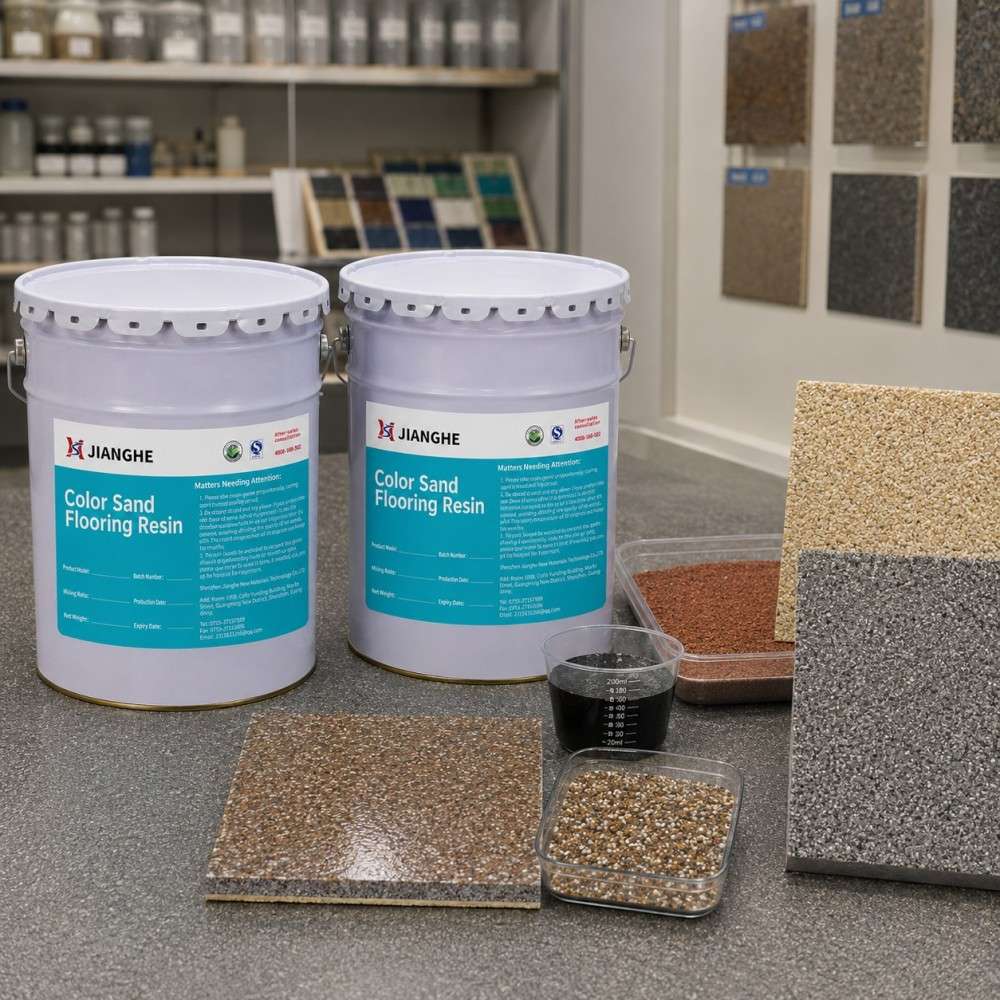 Color Sand Flooring Resin
