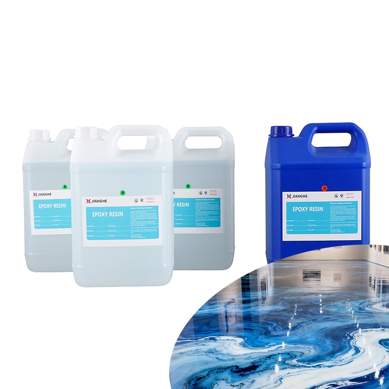 nhựa Epoxy Trong Suốt Chất Lượng Cao Tỷ Lệ 3:1 Dùng Cho Đổ Sàn (Mã: 113AB-2)