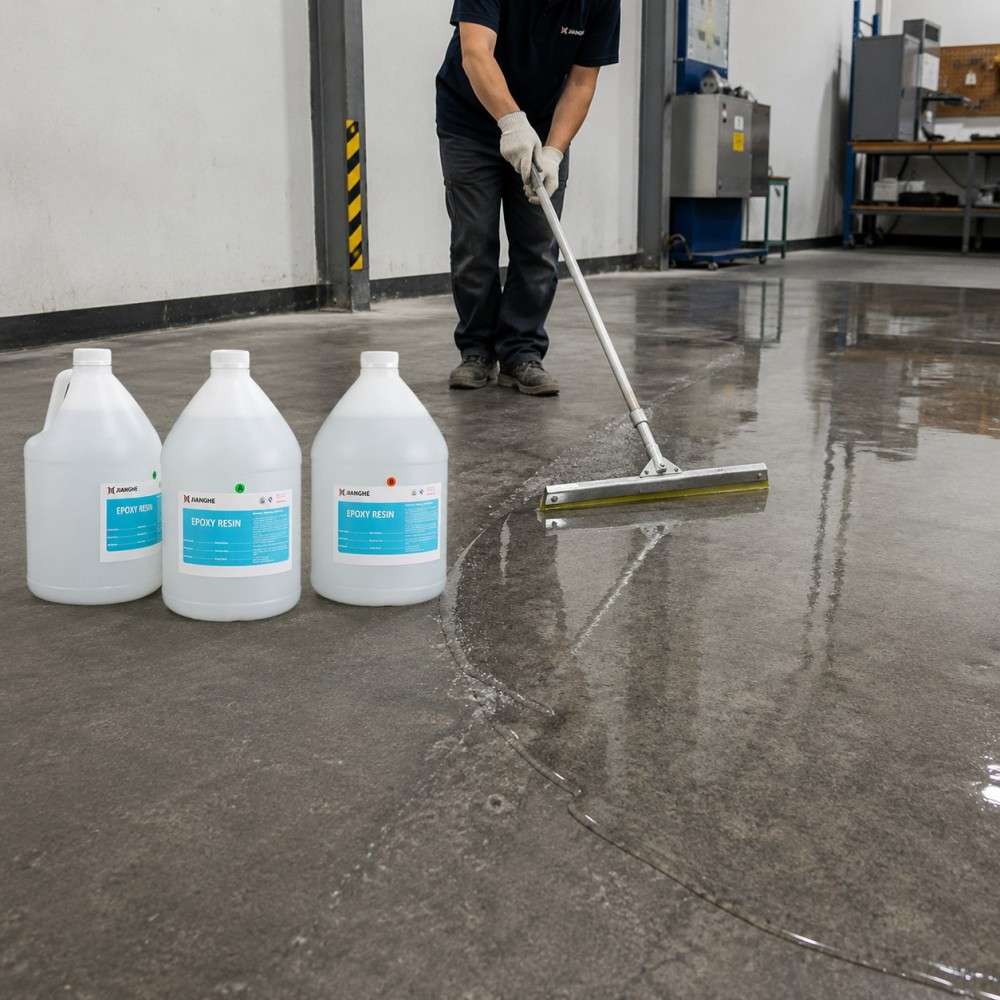 Transparent Self-Leveling Floor Epoxy