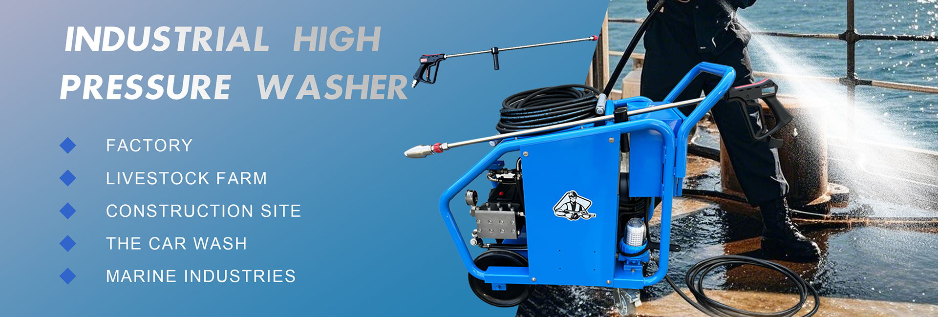 High Pressure Washer, High Pressure Plunger Pump, Misting System Supplier - WJ