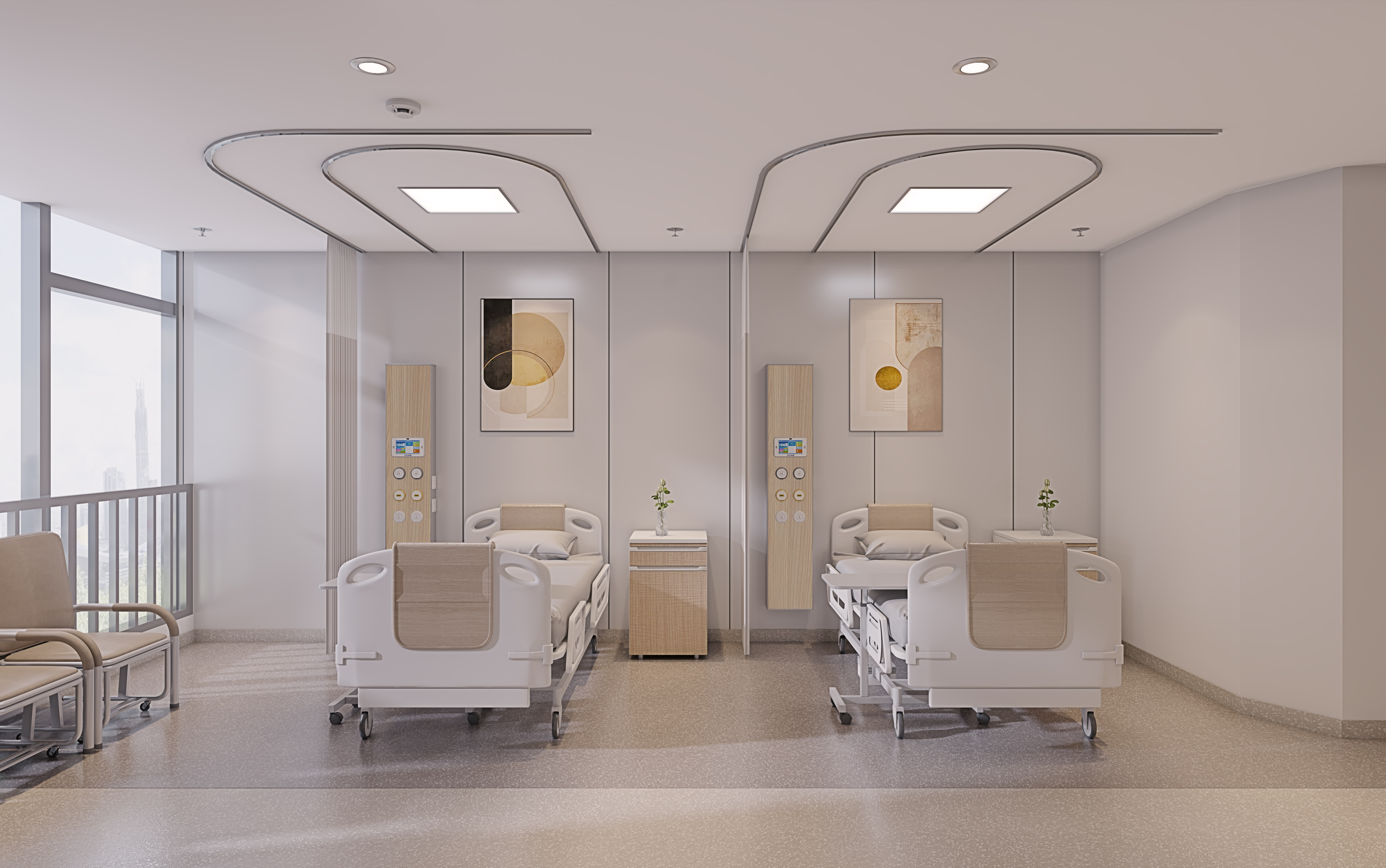 Ward equipment changes to 'wood grain furniture'! The hidden healing power of hospitals
