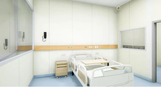 1ã€Layout of blood laminar flow ward