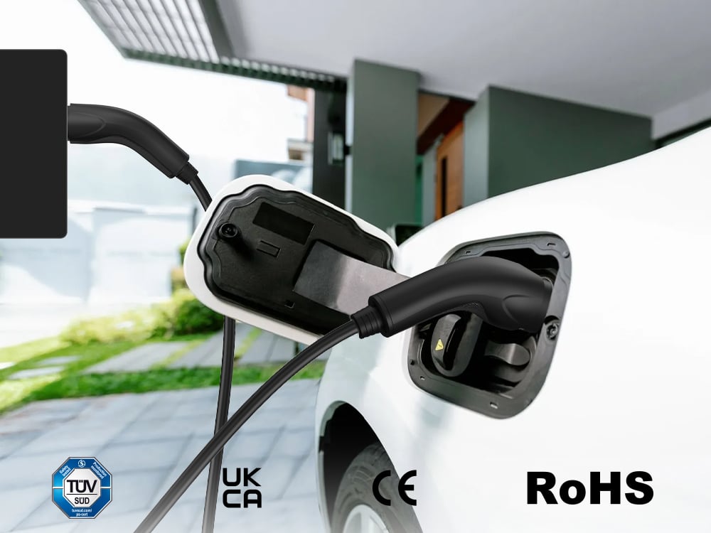 Mar/20/2025 Obtained EV Charging Cable TUV certification