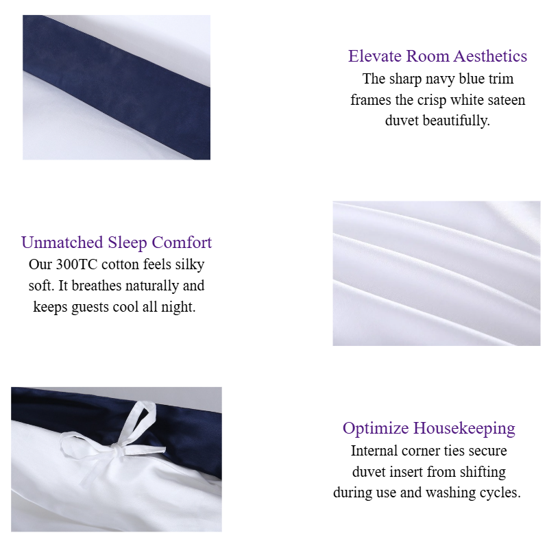 Cotton Sateen Luxury Hotel Bedding Sets Custom Hotel Bed Sheets & Duvet Covers 300TC.png