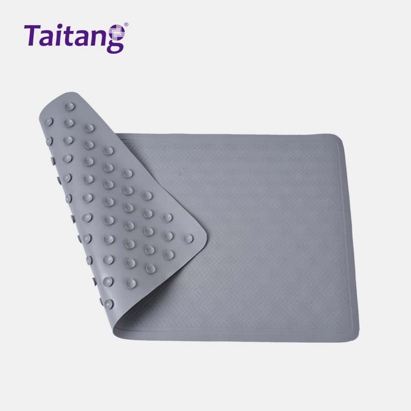 Large Heavy-Duty Rubber Bathtub Mat Non-Slip Safety Shower Pad for Hotels (40x70cm)