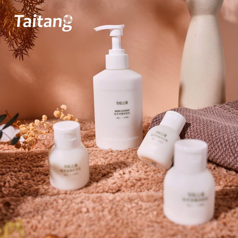 Luxury Hotel Shampoo, Body Wash & Bath Amenities Bulk Supply Custom Botanical Toiletries