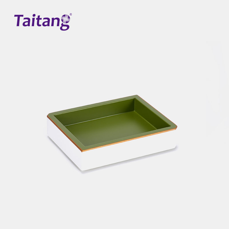 Luxury Resin Hotel Amenity Tray & Guestroom Accessories Set