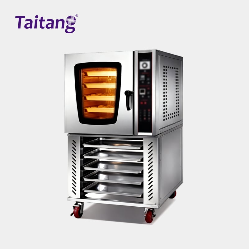 Commercial Convection Oven 5 8 10 Tray Industrial Electric Oven with Intelligent Digital & Manual Control Options