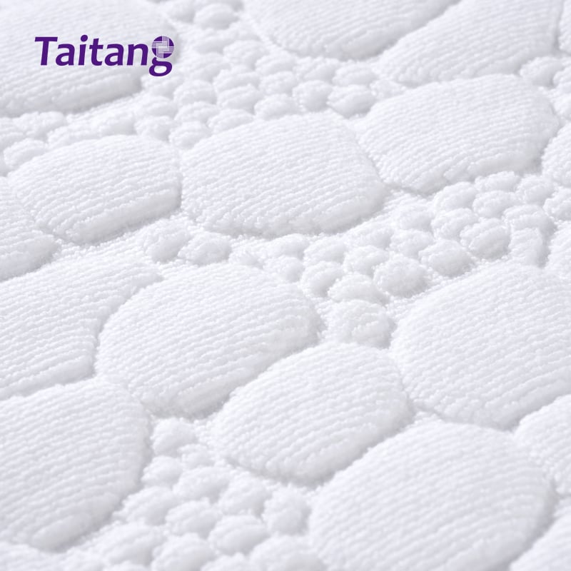 32S Cobblestone Jacquard mehmonxona bath mat sovunlik 400 g kommersial paxta bath ruglar, lyuks mehmonxonalar va spa markazlari uchun