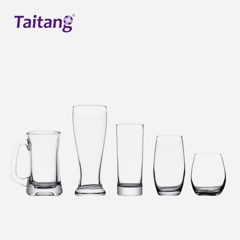 335ml Bulk Beer Glasses European Glass Beer Mug for Restaurants & Hotel Hospitality