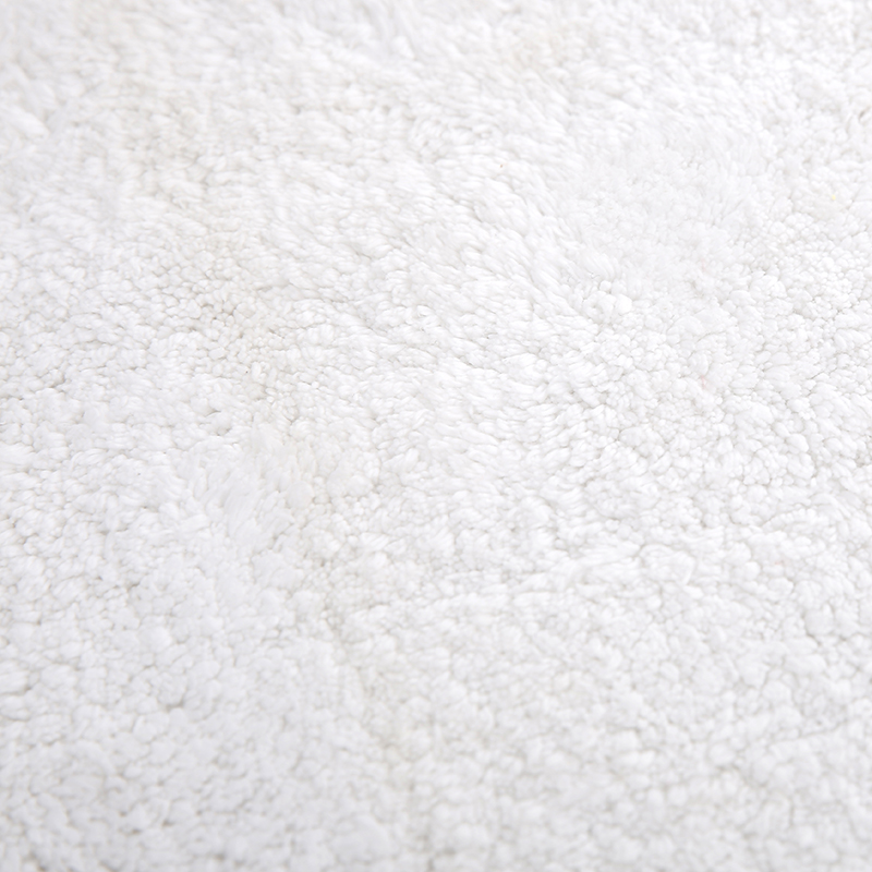 High Quality Hotel Bath Mat Wholesale White Plush Hotel Style Bath Mat for 5-Star Hotel Collection Luxury Bathroom Mats