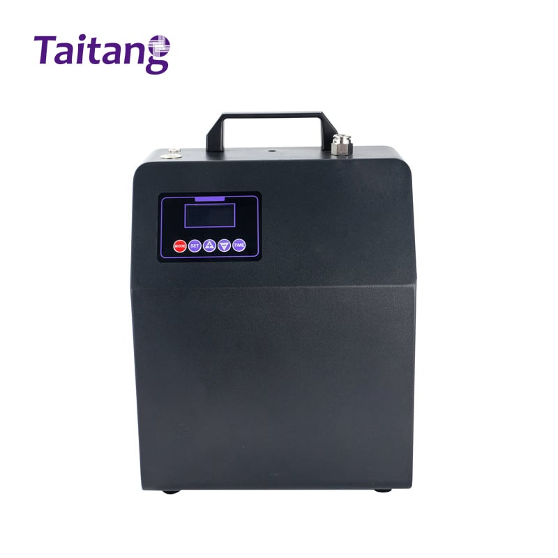 1.Taitang commercial hotel scent diffuser machine in matte black with digital LCD control panel.jpg