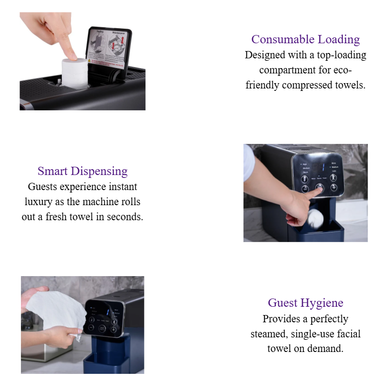 Instant Hot Towel Dispenser Eco-Friendly Electric Face Towel Warmer for Luxury Hotel Guest Rooms & Executive Spas.png