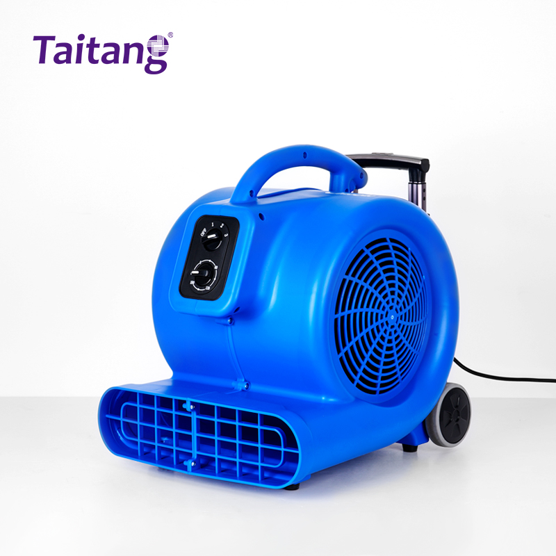 Commercial Air Mover 1000W Industrial Floor Blower with Telescopic Handle