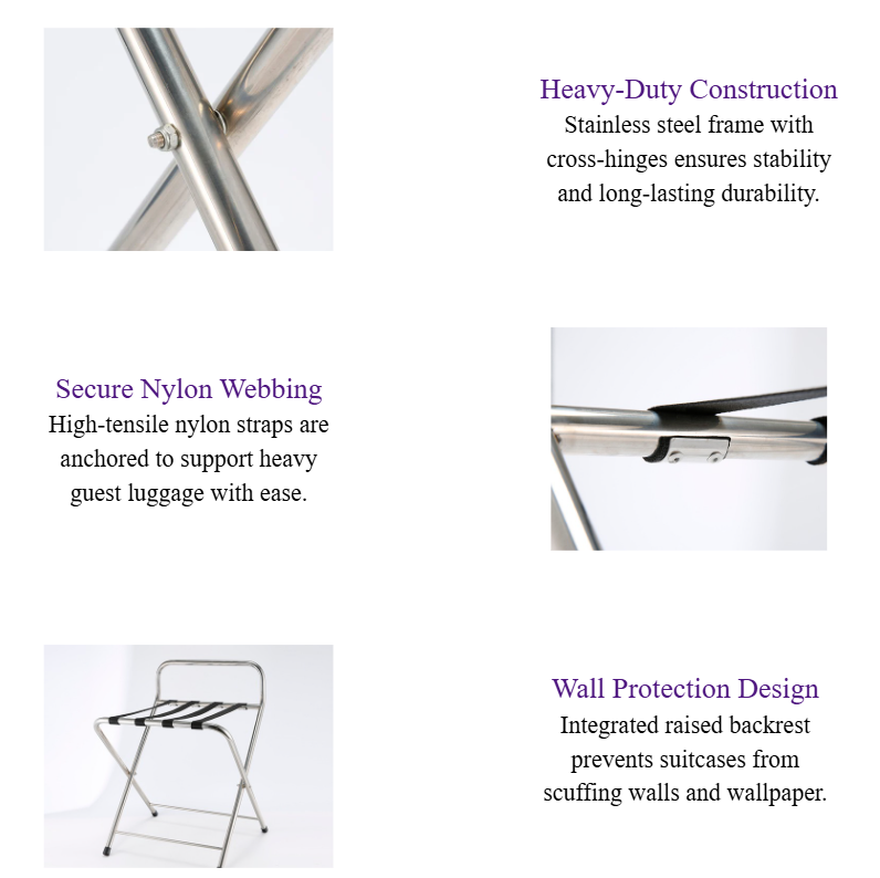 Premium Stainless Steel Folding Hotel Luggage Rack with Raised Backrest.png