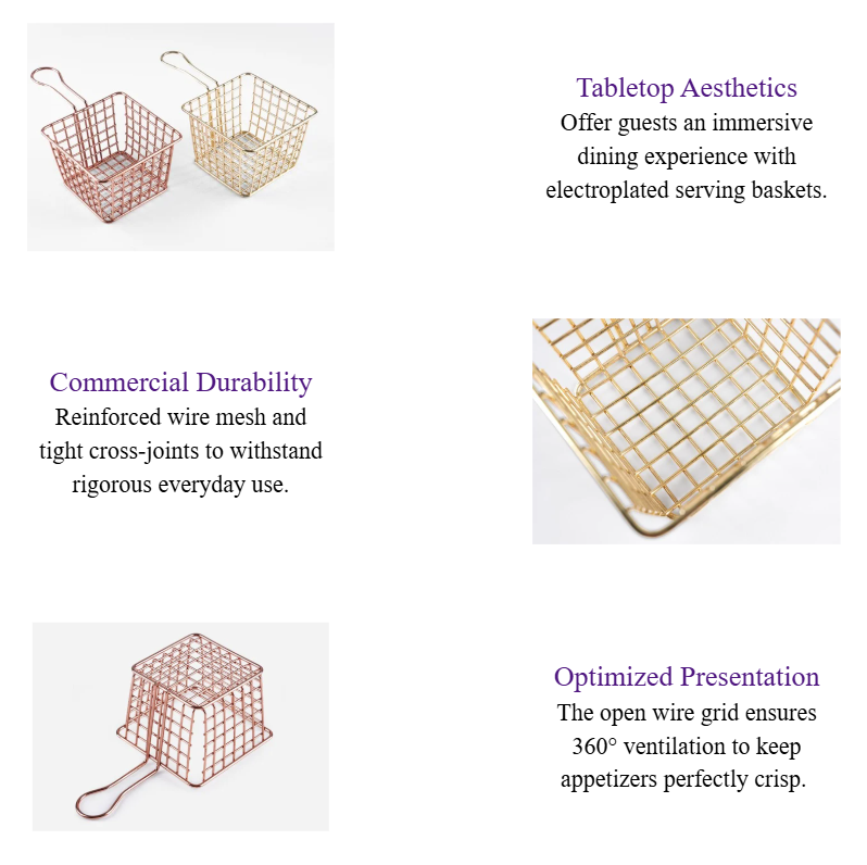 Stainless Steel Mini Fry Basket Restaurant Serving Presentation Shaker Creative French Fries Holder & Container.png