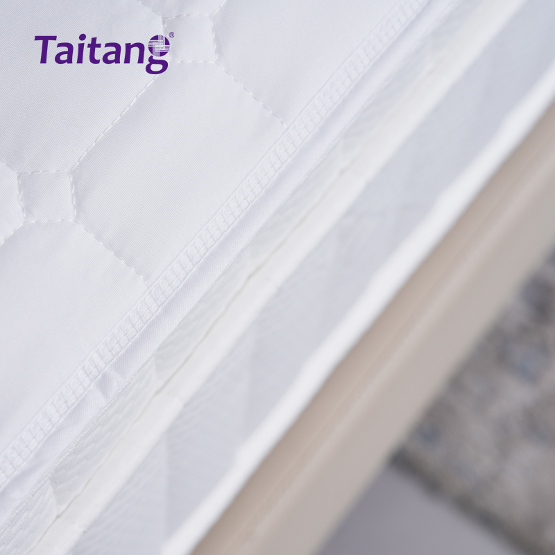 Quilted Hotel Mattress Pad 1200# Waterproof Hollow Fiber Mattress Protector for Bulk Wholesale