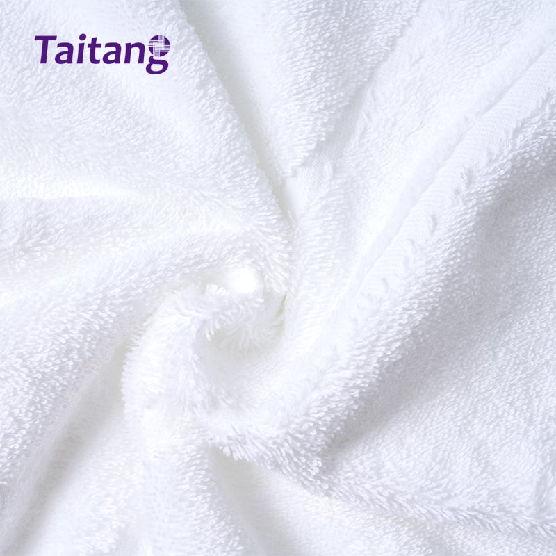 White Hotel Towel Set 100% Cotton Jacquard Bath Towels, Hand Towels & Bath Mats Wholesale