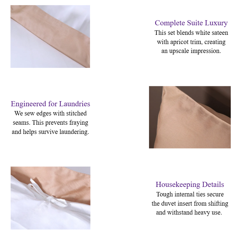 Luxury Hotel Bedding 300TC Cotton Sateen Hotel Style Bedding with French Flange Hotel Bed Sheets & Duvet Cover.png