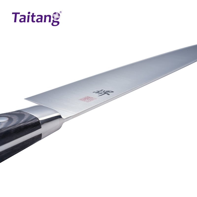 Professional Molybdenum Steel Chef Knife Premium Commercial Steak Knives Prep Blade
