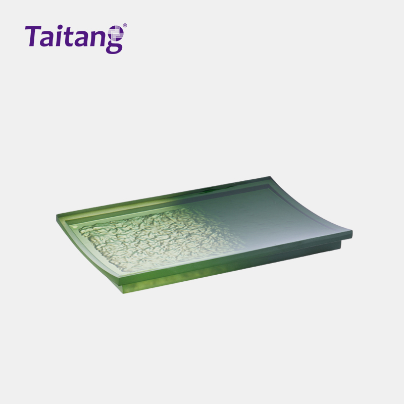 Glacier Green Translucent Resin Hotel Amenity Tray & Room Accessories Set