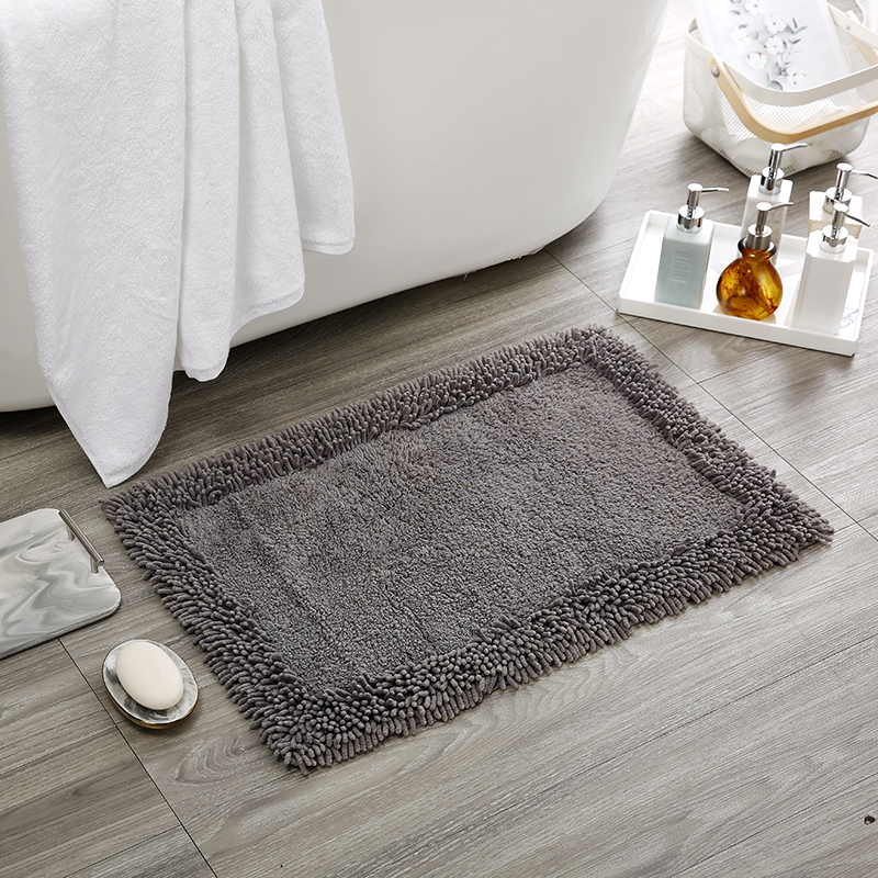 Hotel Bath Mat Wholesale Luxury Shaggy Hotel Bathroom Mats Hotel Collection Bath Mat for Hospitality