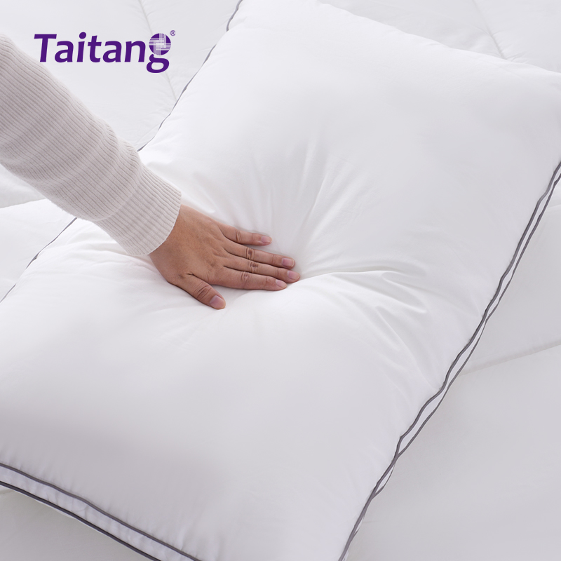 1400g Double-Piped Hotel Quality Pillows Wholesale Bulk Microfiber Bed Pillows