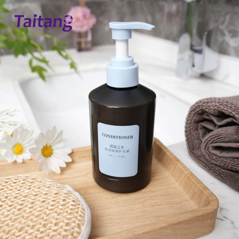 Luxury Polar Water Hydrating Hotel Amenities Bulk Set 350ml Refillable Dispenser Bottles Custom Guest Toiletries Wholesale
