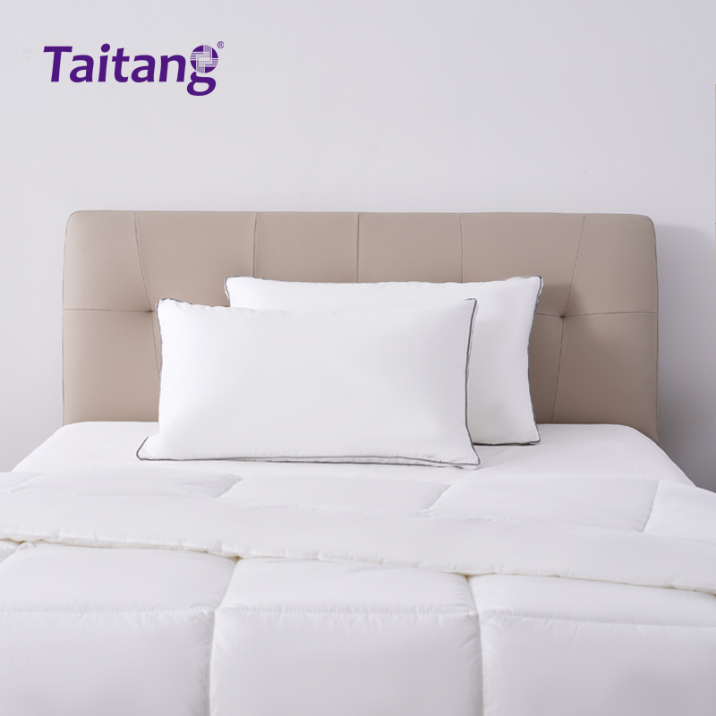1400g Double-Piped Hotel Quality Pillows Wholesale Bulk Microfiber Bed Pillows
