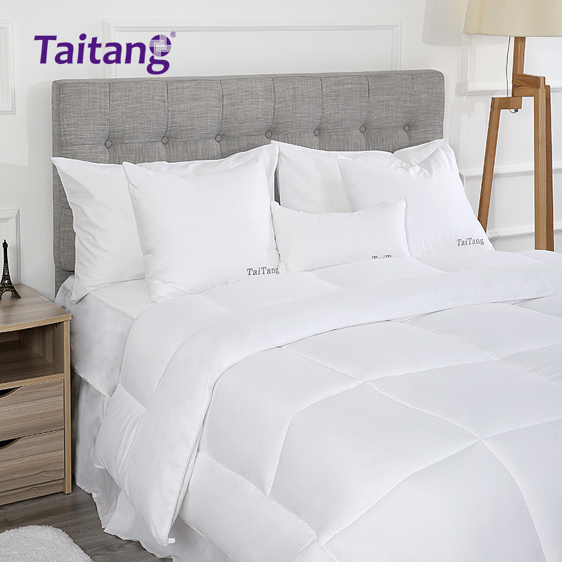 Hotel Collection Duvet Insert Luxury Down Alternative Comforter with 100% Cotton Shell for Hospitality Procurement