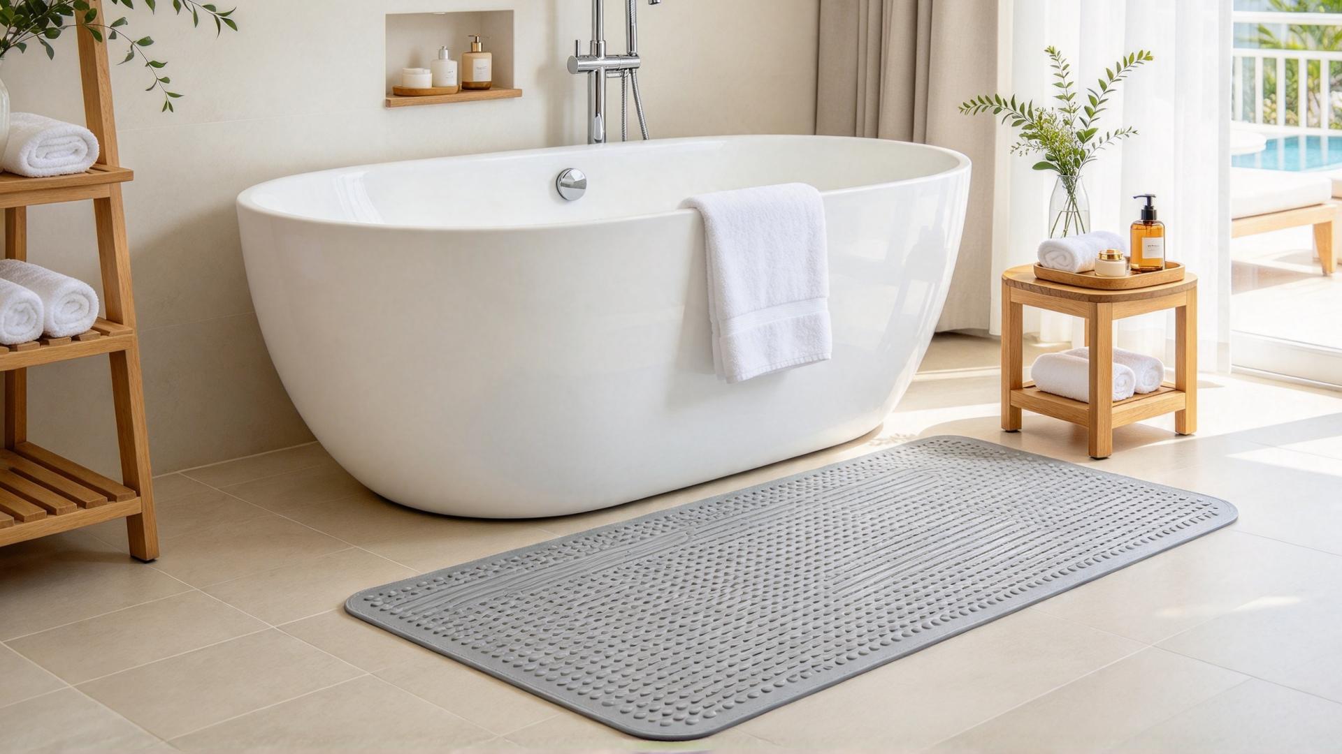 What Is the Suitable Non-Slip Bath Mat for Commercial Hotel Bathrooms?